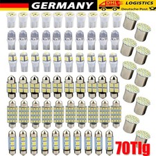 70 STÜCK Innenraumbeleuchtung Lampe Auto LED Licht SMD Birne Leselicht Lampe