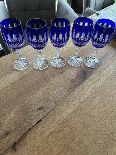 Römerweinglas kobalt blau - kobalt,