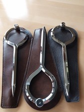 Navigationsbesteck: 3 Marinezirkel mit 4 Anlege-/Kursdreiecken