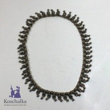 Antikes Trachten 800er Silber Collier, Handarbeit um 1900, 45 cm lang (0992EB)