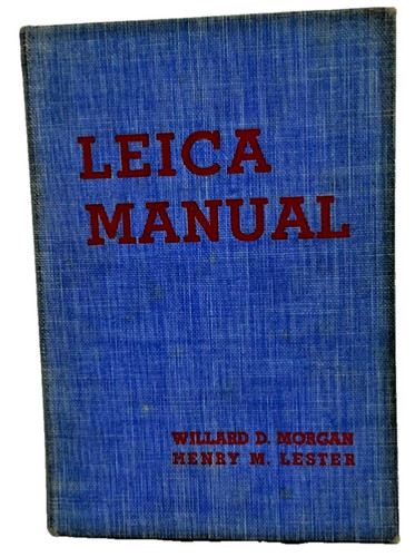 Leica manual 1938 hardcover - leica, 1938-39