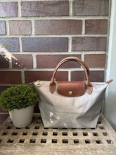 Longchamp Le Pliage S, Hellgrau
