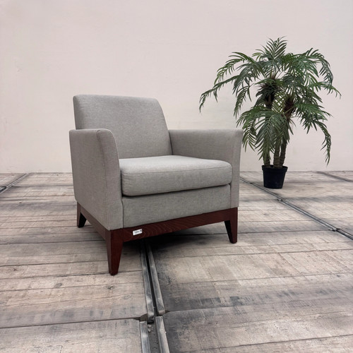 Loungesessel grau meliert - loungesessel,