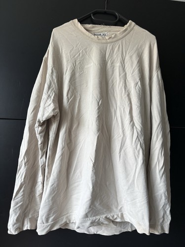 Langer pullover replay blue - replay,