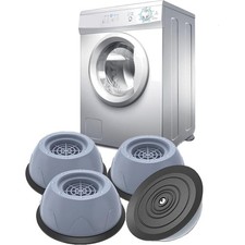 Waschmaschinen Fußpolster - 4er Set für leichten Betrieb und Geräuschreduktion