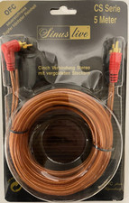 Sinus Live Cinch/Tulp Kabel 5m