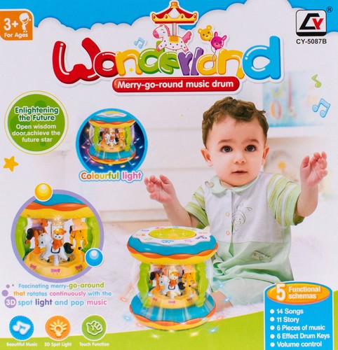 Kinder musik trommel - kinder, mit