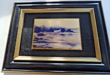 kleines Bild Holz/Metall/Email