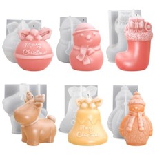 3D Silikonform Kerzenform DIY