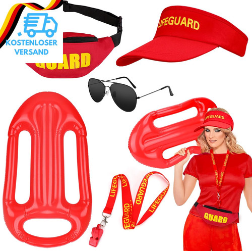 Lifeguard kostüm für damen - lifeguard,