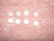 8x Runder Rohrstopfen Stopfen Endkappen Gleiter Rohr innen 9mm, außen 14mm