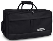 Smarter, strapazierfähiger Leichtkoffer für 2 Jazz-Trompeten, Rucksackfunktion