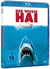 Blu-ray/ Der weisse Hai - mit Roy Scheider & Robert Shaw !! Wie Nagelneu !!