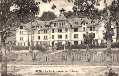 Locle kt neuenburg - ak,