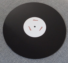 Thorens Tellermatte Acryl - schwarz glänzend - 298 mm - C1296033 - 90 g - NOS