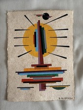 Bauhaus - Russische Avantgarde - Gemälde - Mid Century - Space Age - B. ALEPKOW