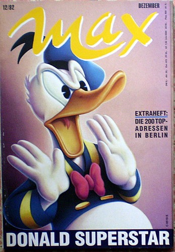 Max überformatiges - max, 12/92