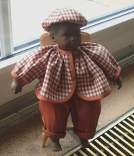 HEIDI OTT dunkelhäutige Puppe