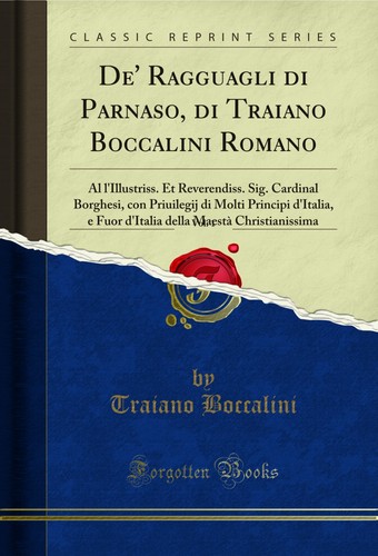 Ragguagli parnaso di - ragguagli, parnaso,