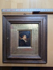 orig. Ölbild Miniaturmalerei