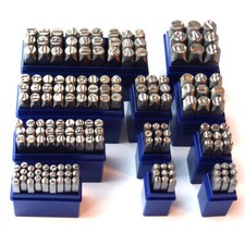 BGS Einschlagbuchstaben Schlagbuchstaben Einschlagzahlen Schlagzahlen 2-12 mm