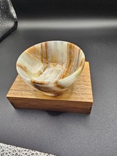 Onyx Marmor Schale 6,2x3,7cm Durchmesser