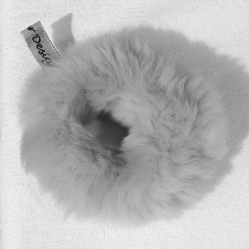 Pelz haargummi scrunchie fell - scrunchie,