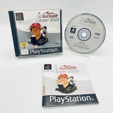 Michael Schumacher Kart 2002 Sony Playstation 1 PS1 Spiel mit OVP und Anleitung