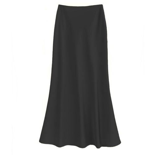 Damen satin rock länge - rock,