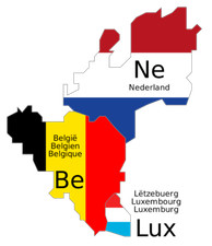 Benelux 2 Euro Gedenkmünze -