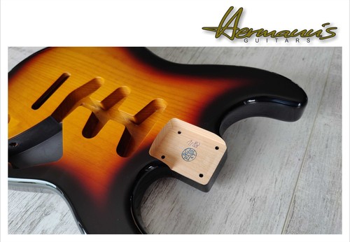 Alder piece guitar - 3, body,