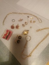 Schmuck Konvolut Vergoldet