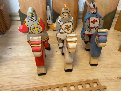 Holztiger konvolut ritterburg - holztiger,