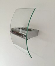 Design Glas Wandleuchte Up & Down 100W Halogen R7s 78mm LED geeignet Borimo