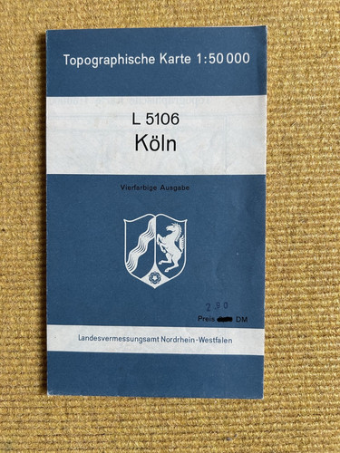 1962 köln topographische - 1962,