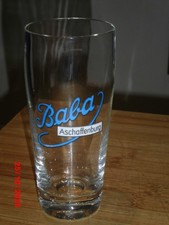 Baba Bierglas 0,25 l  Bayerische Aktien-Bierbrauerei Aschaffenburg