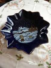 Weihnachtsteller Teller Kerzenteller Plätzchen Adventskranz Tablett 28cm