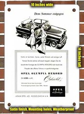 Metal Sign - 1955 Opel Olympia
