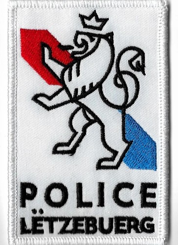 Luxemburg polizei abzeichen - luxemburg,