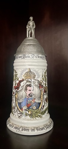 Jubiläums bierkrug könig - jubiläums,