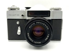 KMZ Zenit-E + Revuenon 50mm