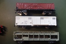 2x Piko Güterwagen offen