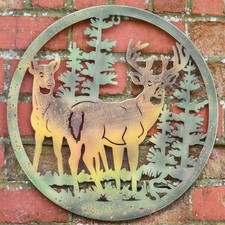 Hirsch und Reh Hirsch im