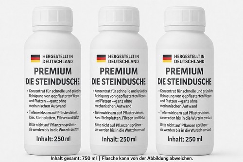 Steindusche 250 ml - 3x,