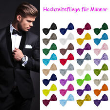 Fliege Herren Hochzeit Konfirmation Anzug Smoking Schleife Schlips verstellbar