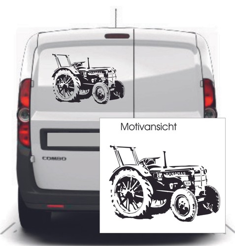 Autoaufkleber traktor - traktor, 11