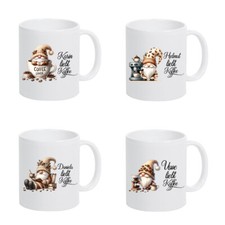 Tasse mit Namen Personalisiert Gnomie Namenstasse Wichtel Kaffee Geburtstag