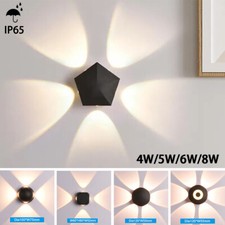 LED Wandleuchte Wandlampe Außen Wasserdicht Wandlicht Treppen Flur Beleuchtung