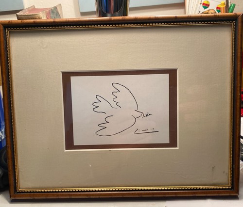 Gerahmter kunstdruck pablo - kunstdruck,