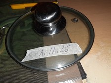 Kochtopfdeckel Kochdeckel Topfdeckel aus Glas  - 16 cm Topf, mit Dampfloch